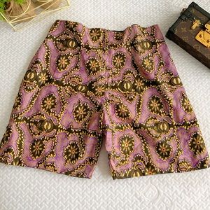 Custom made print shorts